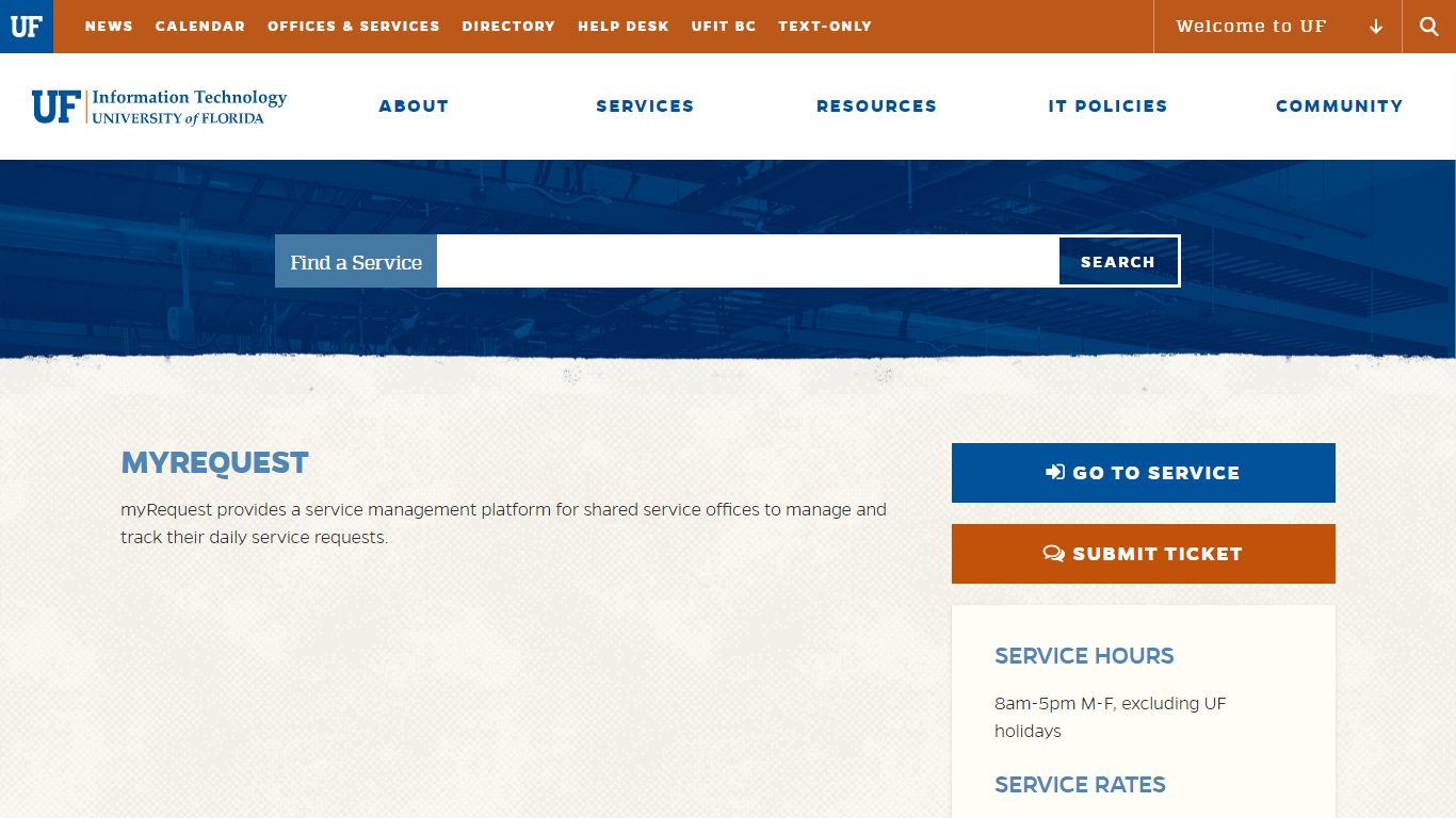 Services - Information Technology - University of Florida